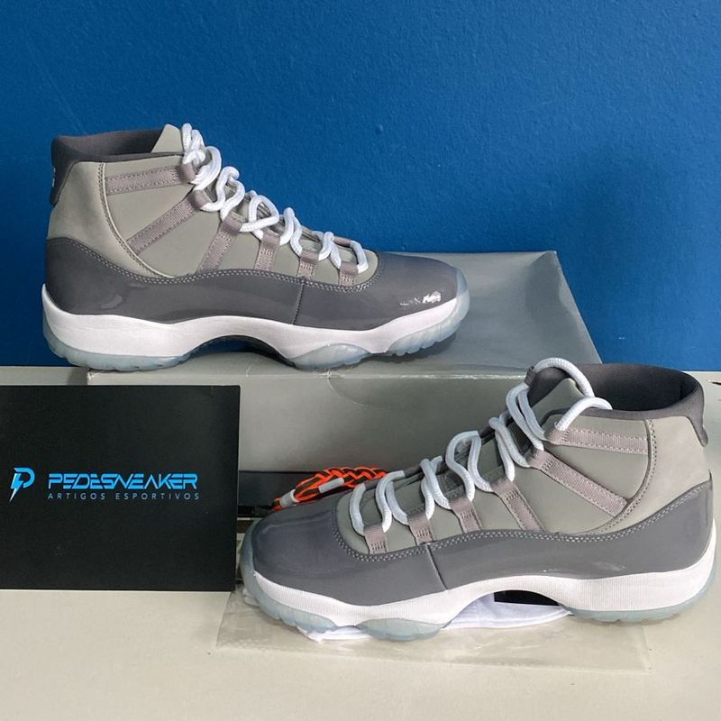 Tênis Air Jordan 11 Retro Cool Grey Novo Original Tamanho 42