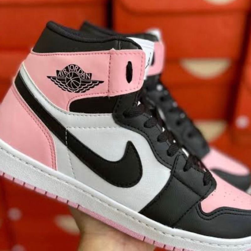 Air jordan feminino store rosa