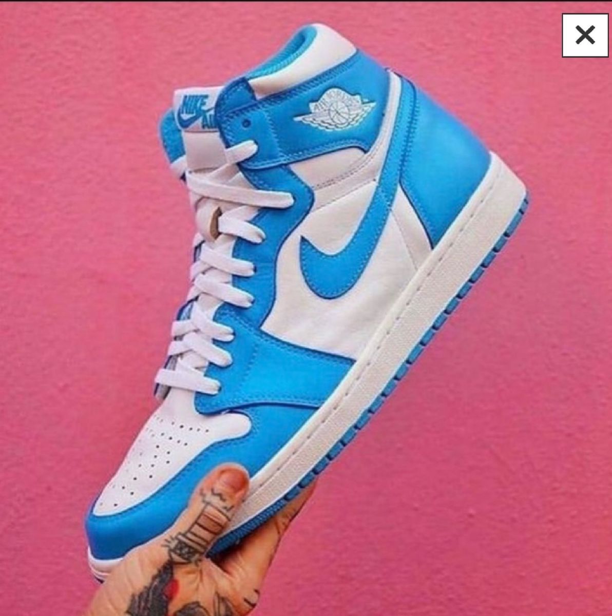 Tenis Air Jordan Azul Bebe 35 Tenis Feminino Nunca Usado Enjoei