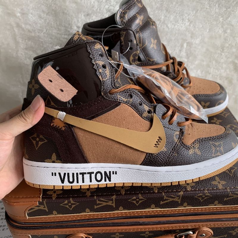 tenis nike air jordan louis vuitton