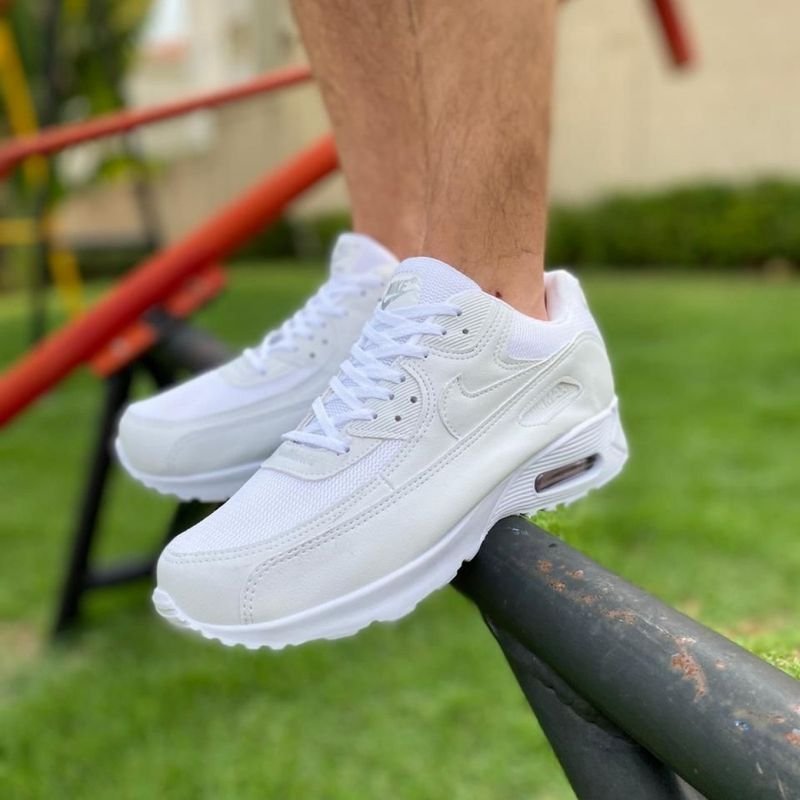 Tênis Air Force EL Masculino Nike Branco/Preto