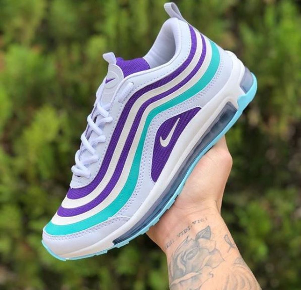 air max 97 roxo e azul