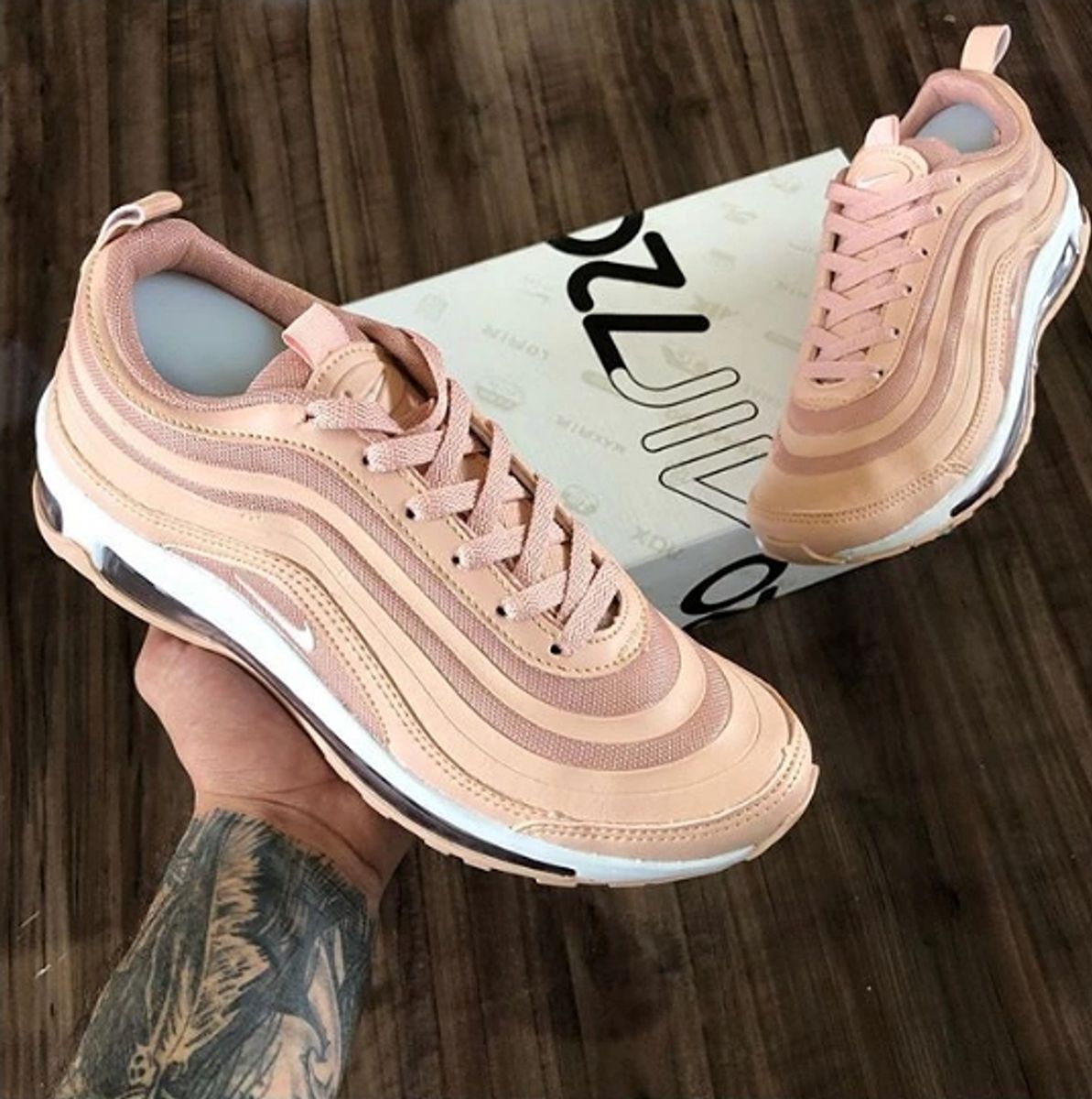 nike air max 97 nude