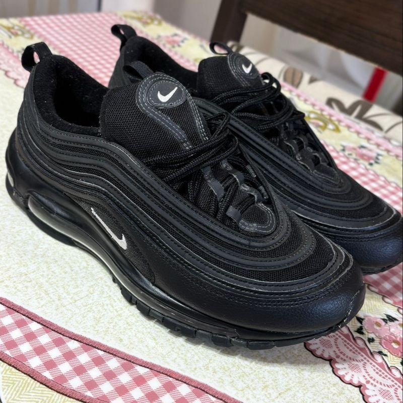 Tênis Air Nike 97 Preto Masculino Tênis Air Max 97 Triple Black