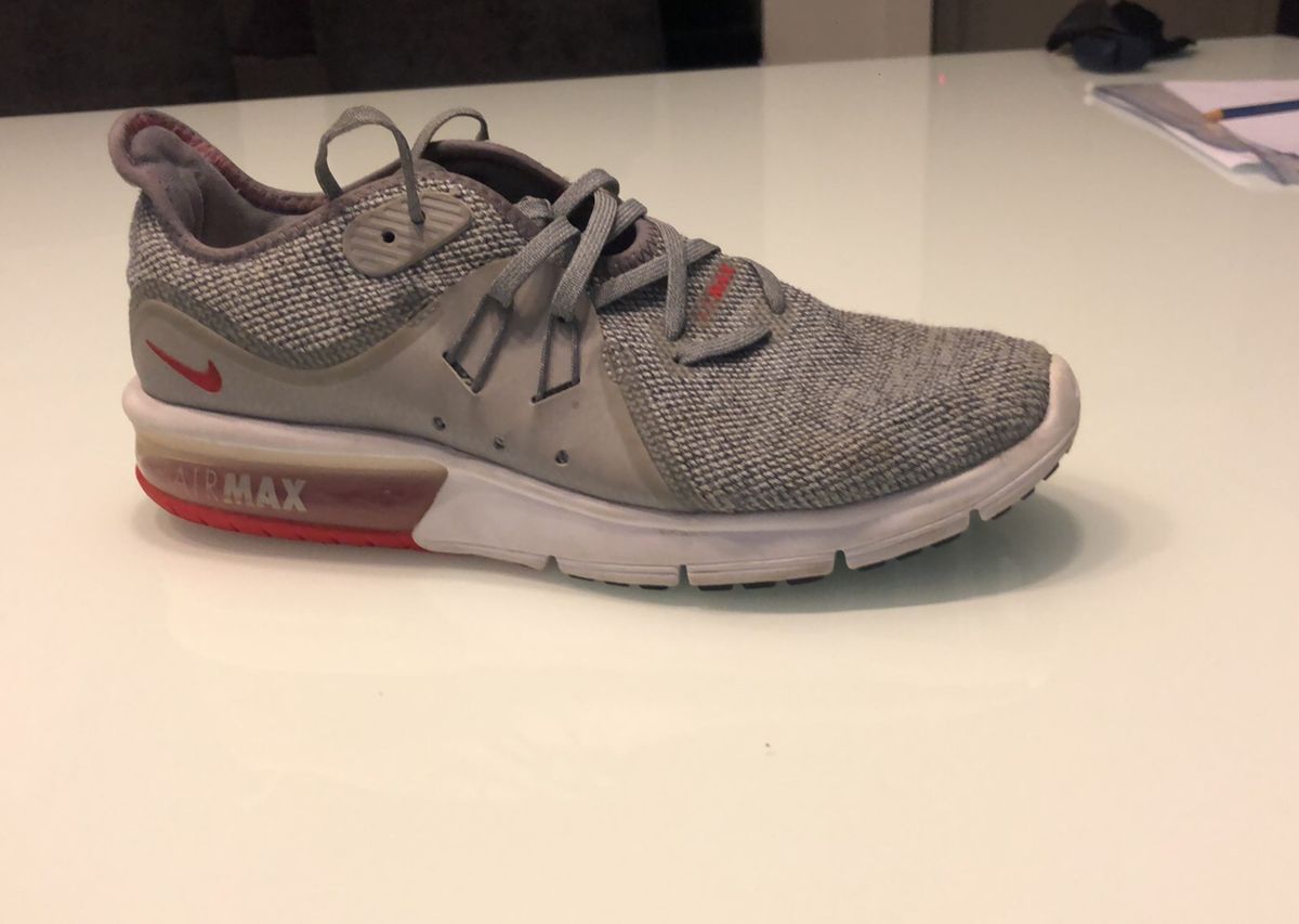 air max sequent vermelho