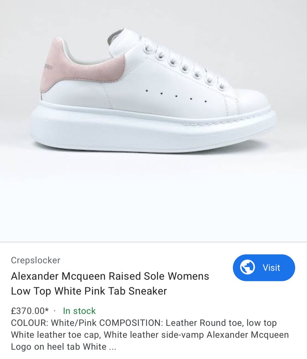 tênis alexander mcqueen