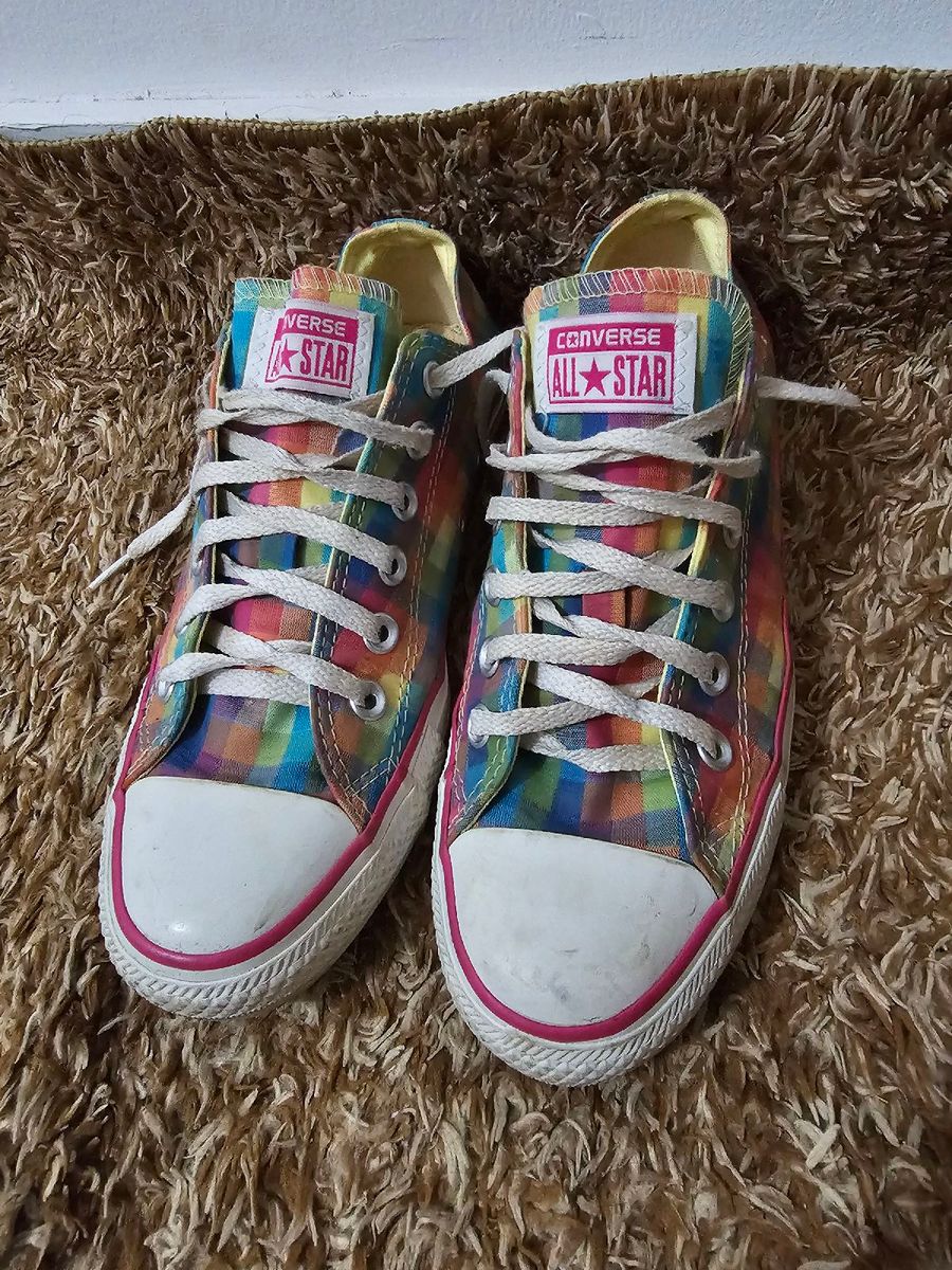 Tênis All Star 36, Colorido, Converse Original All Star Usado