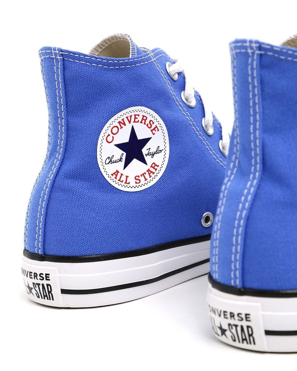 all star azul cano médio