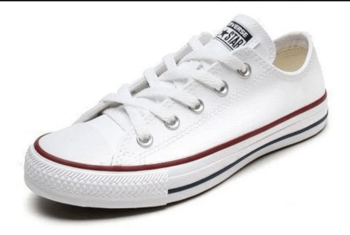 all star branco baixo