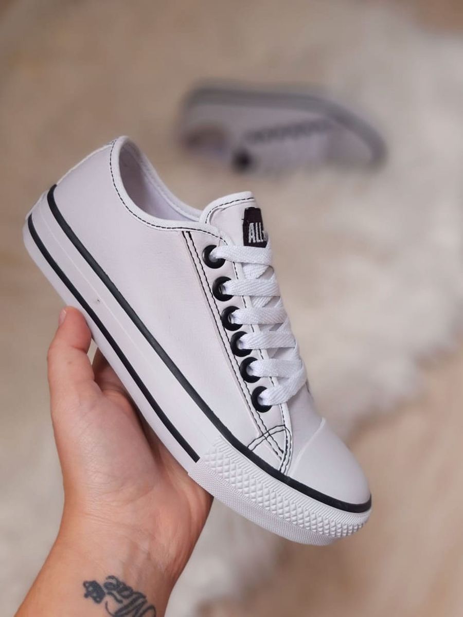 all star branco corino