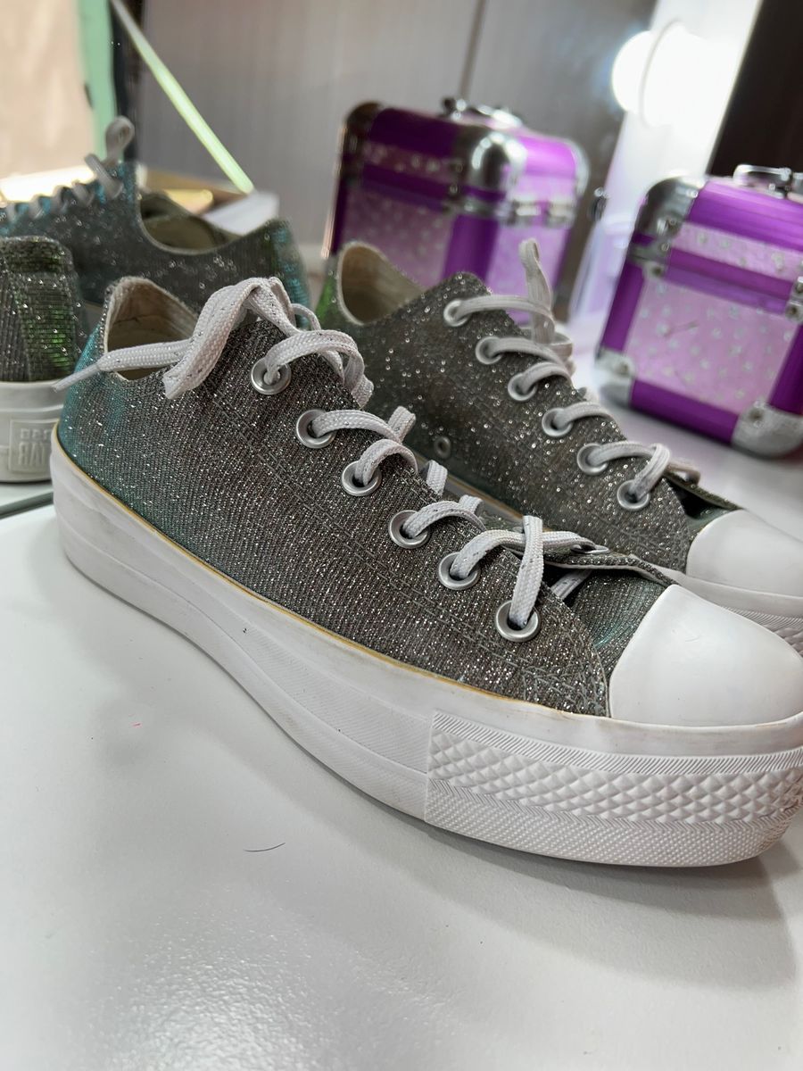 All star plataforma store prata