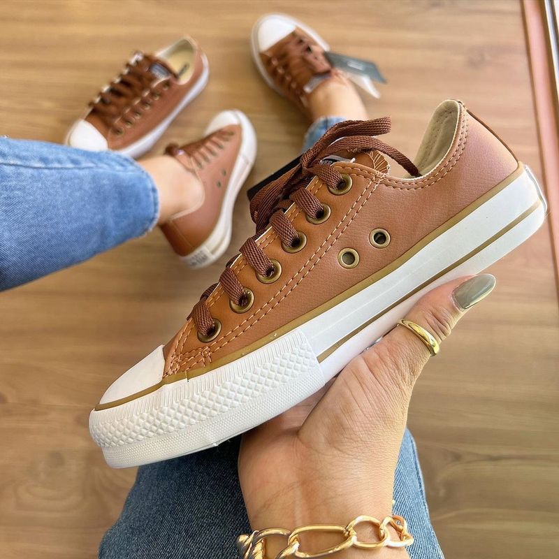 All Star Caramelo - Réplica Premium