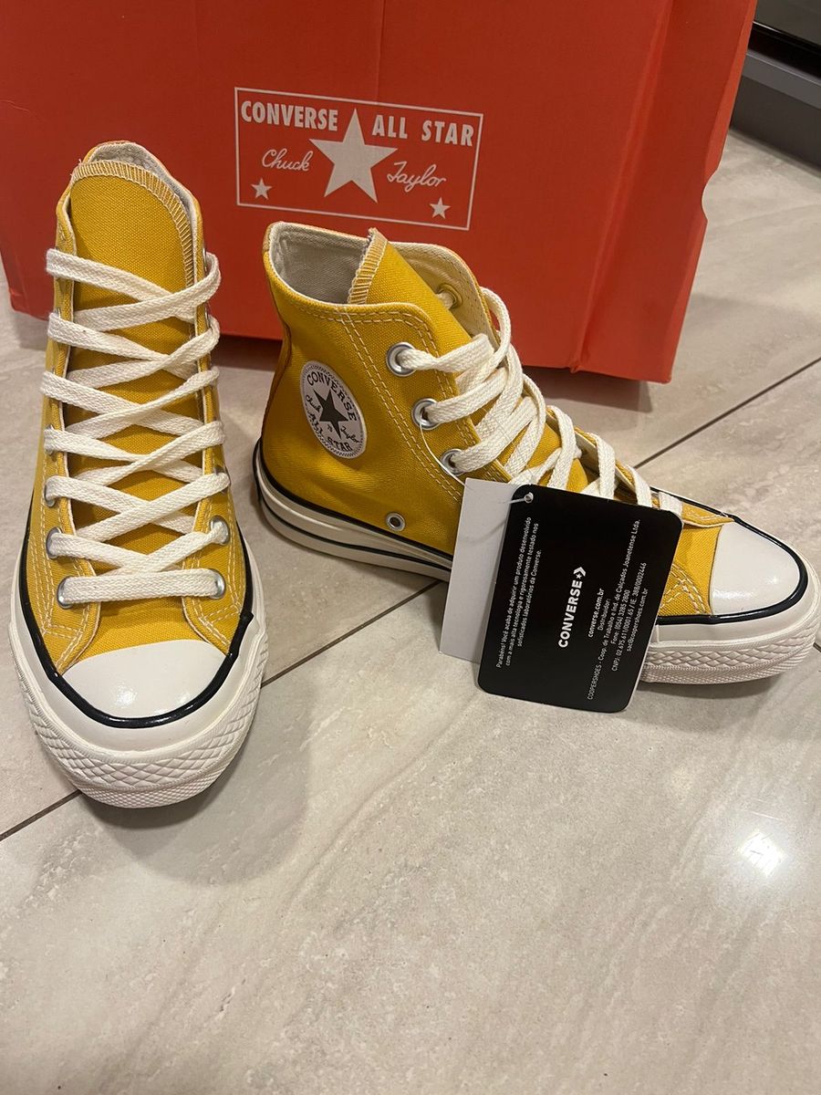 All star best sale feminino mostarda