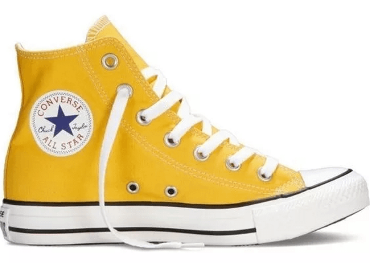chuck taylor all star mostarda