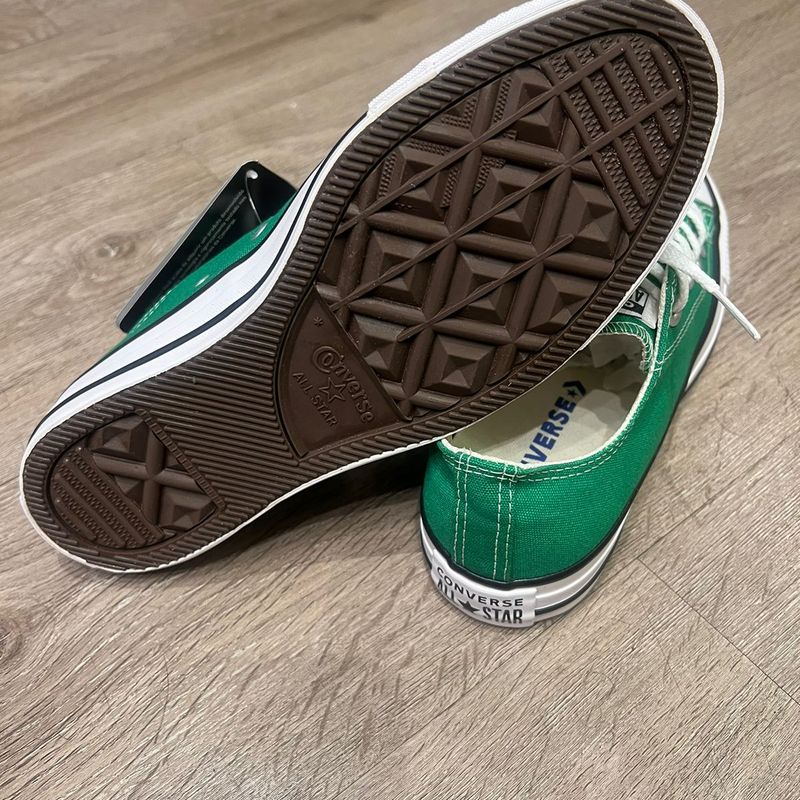 All star best sale verde bandeira