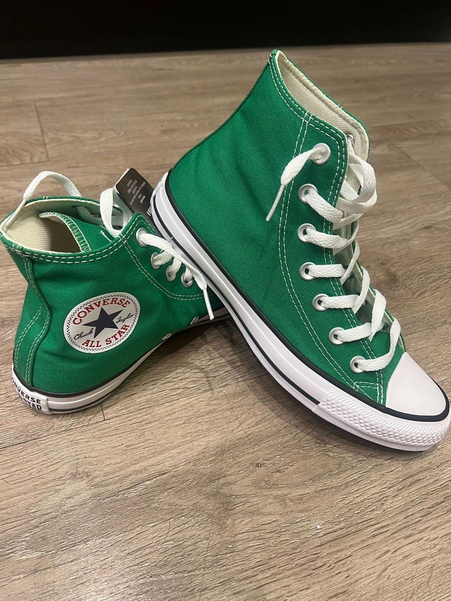 All star hot sale verde floresta