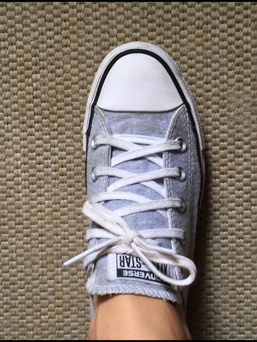 all star cinza mescla