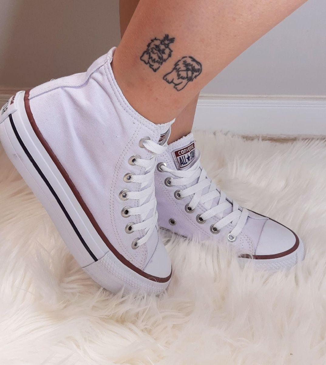 all star converse botinha