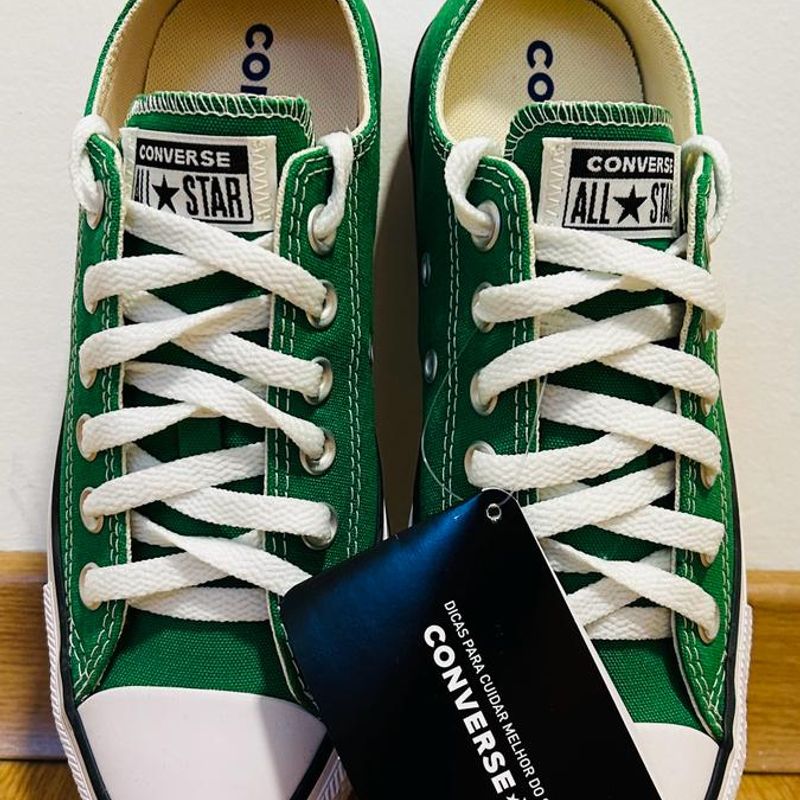 All star hotsell verde bandeira