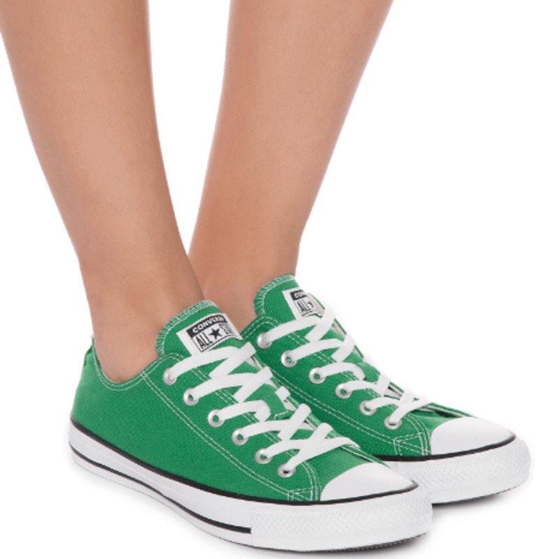 All star best sale verde bandeira