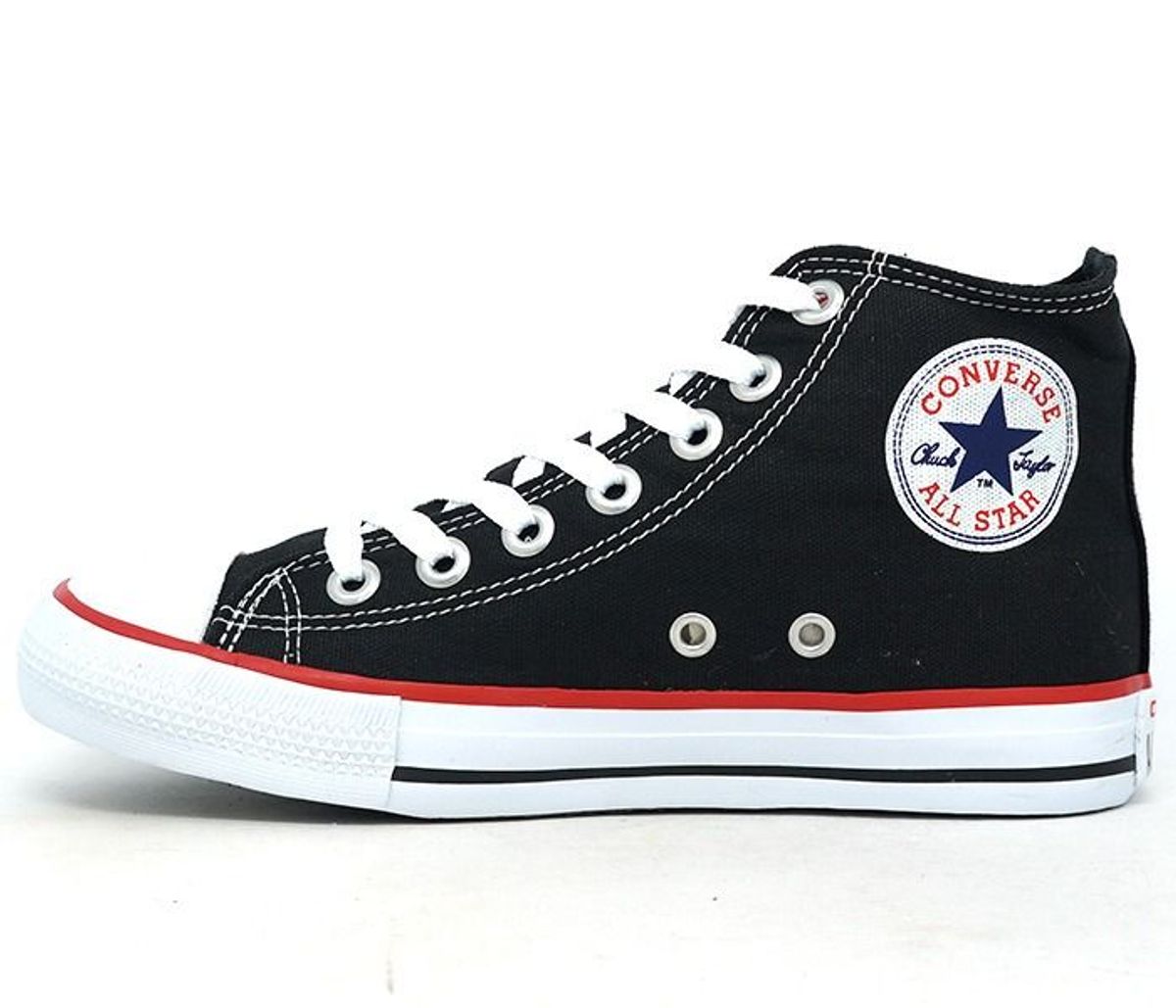 tenis all star feminino cano longo