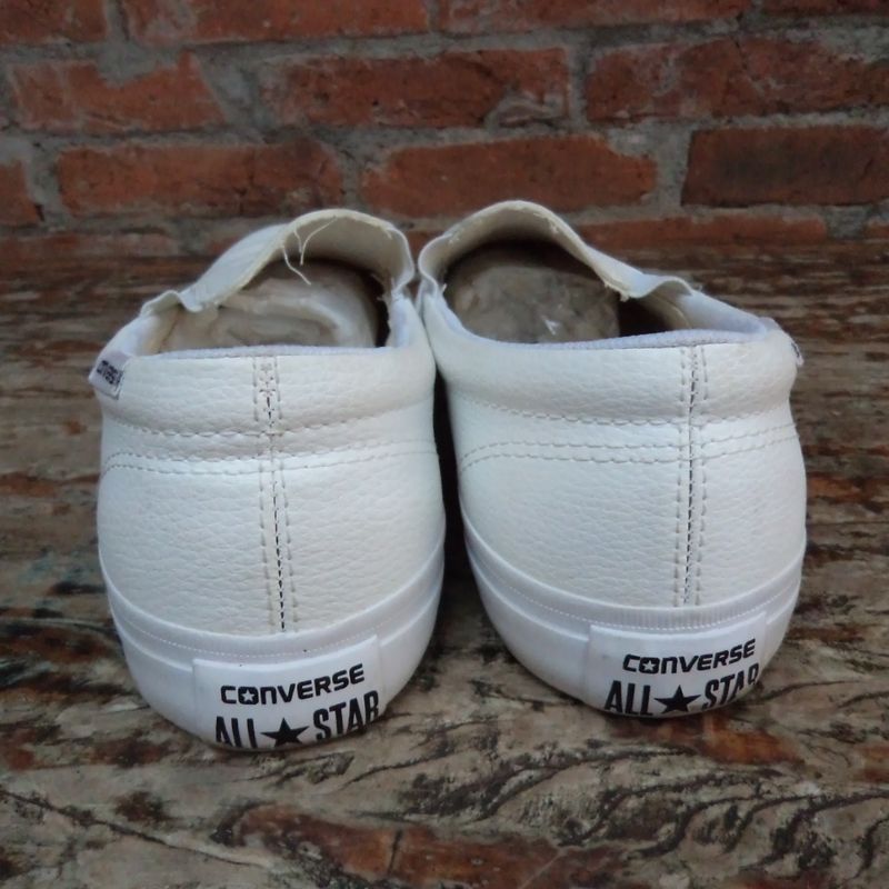 Tenis iate hot sale converse couro branco