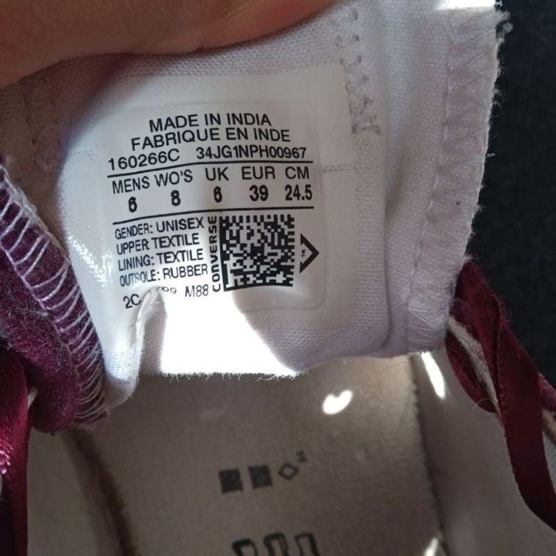 Tênis All Star Converse Original Raro Veludo Roxo Vinho | All Star