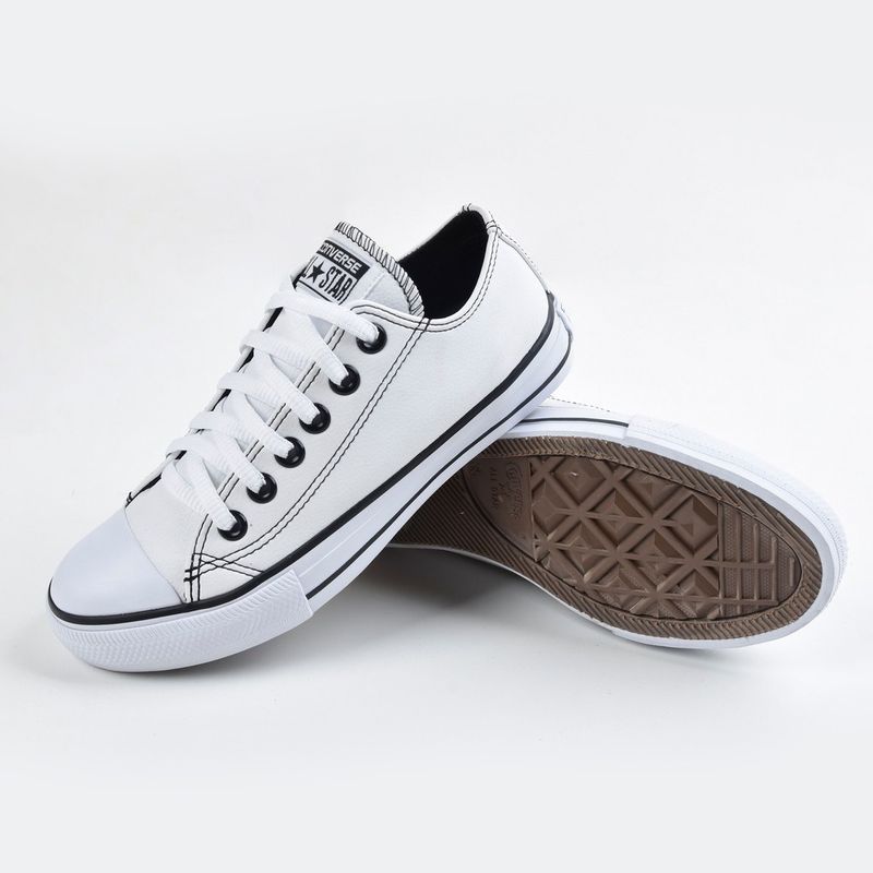 Tênis Converse All Star Couro Masculino Branco | Tênis Masculino Converse  Nunca Usado 45047258 | enjoei