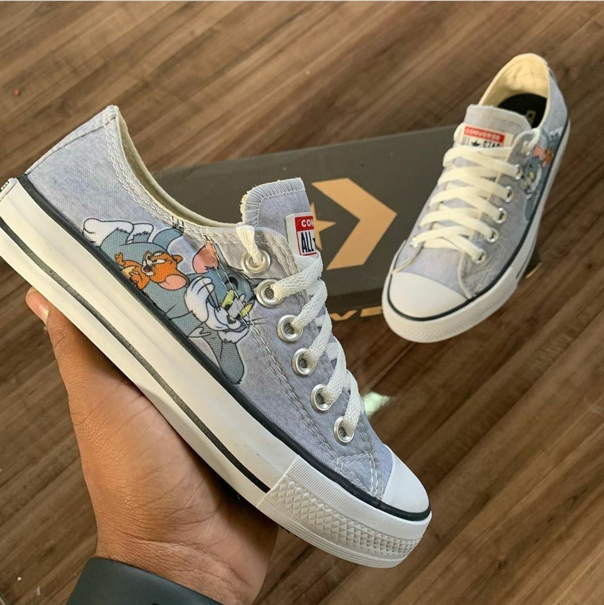 tenis all star moletom