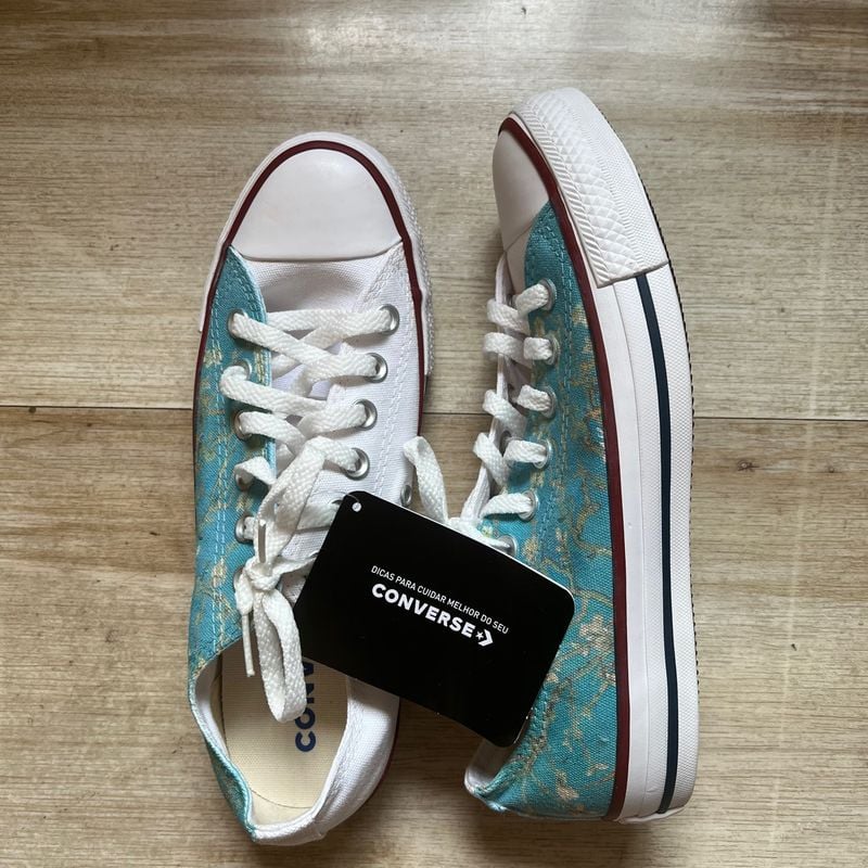 Tênis All Star Converse Van Gogh Tênis Feminino All Star Nunca Usado  95331520 enjoei