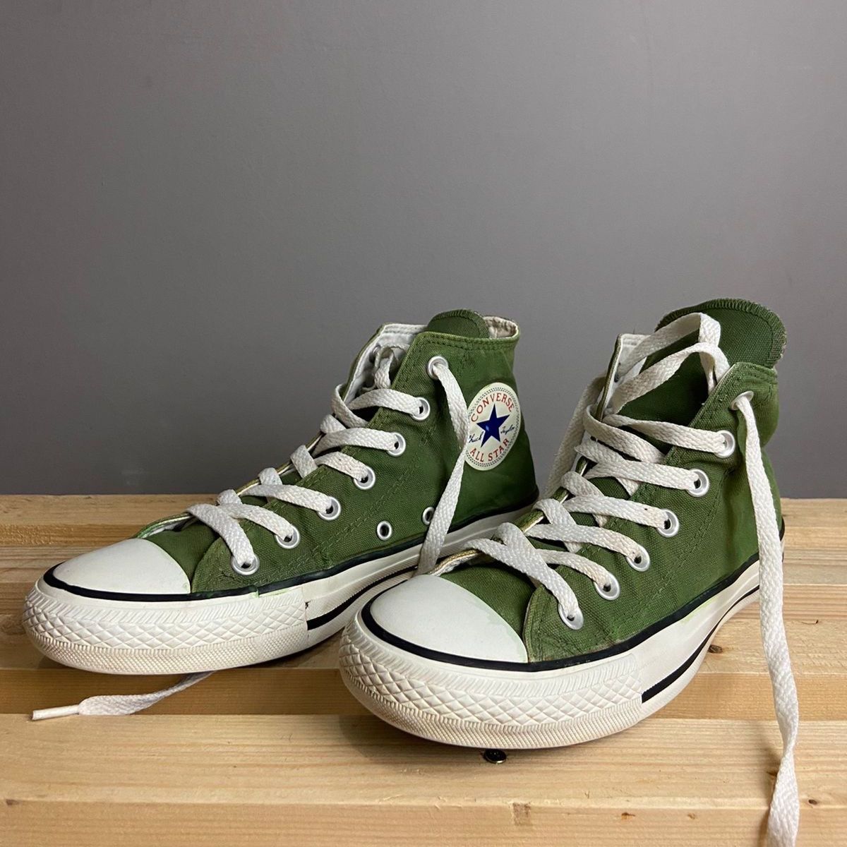 All star verde botinha best sale