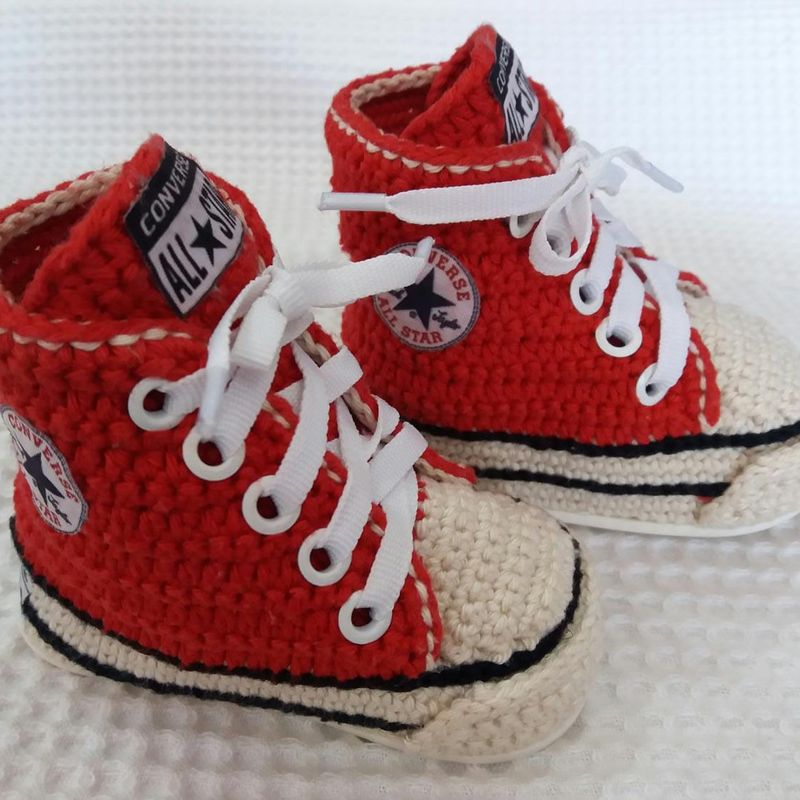 Tenis de best sale croche all star