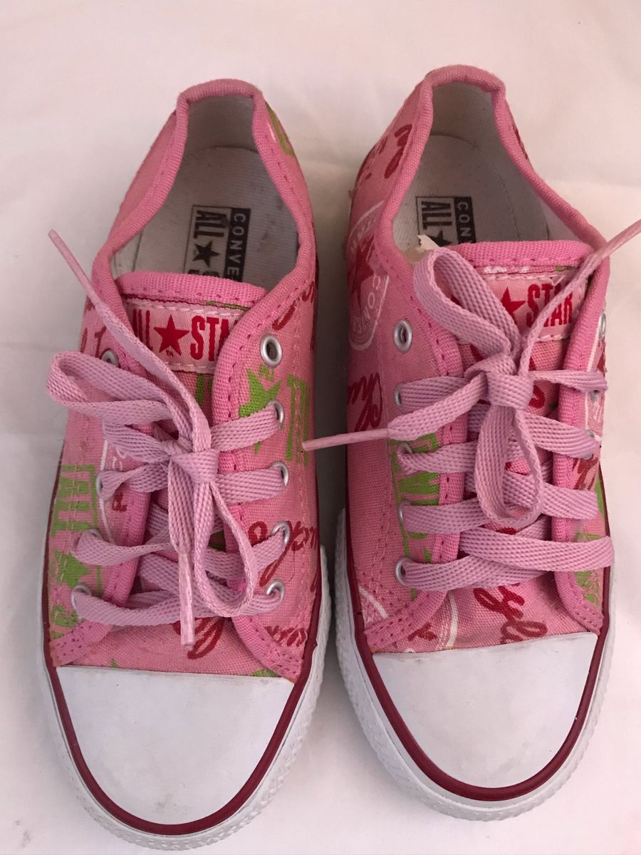 tenis all star infantil numero 27