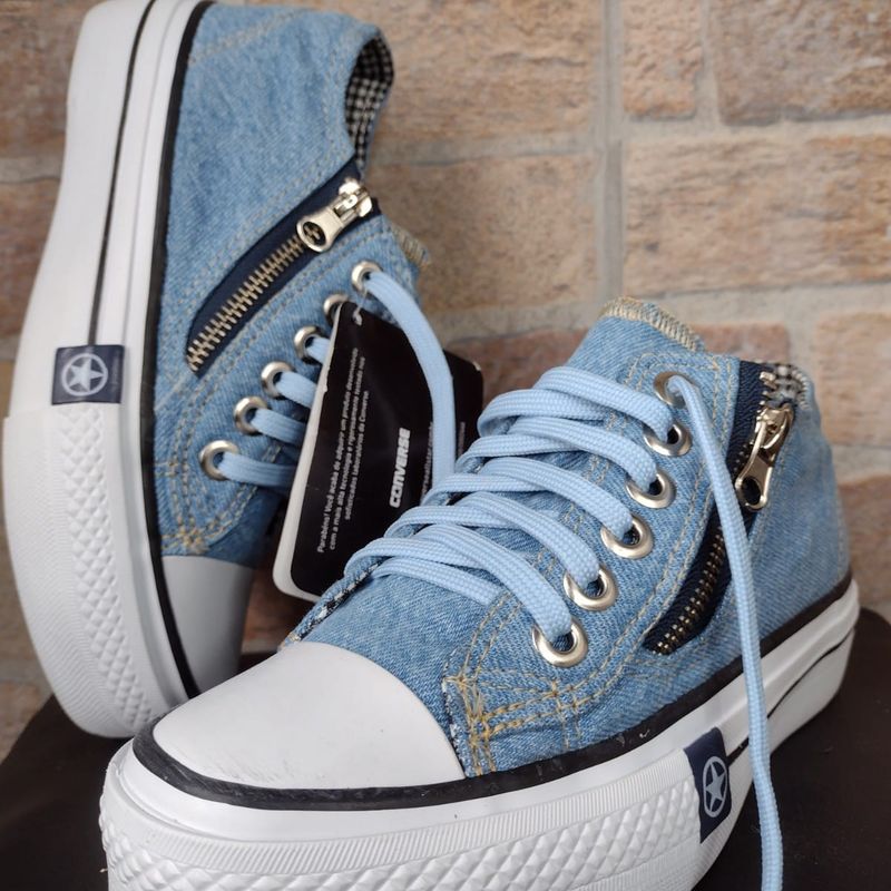 Tenis jeans feminino all hot sale star