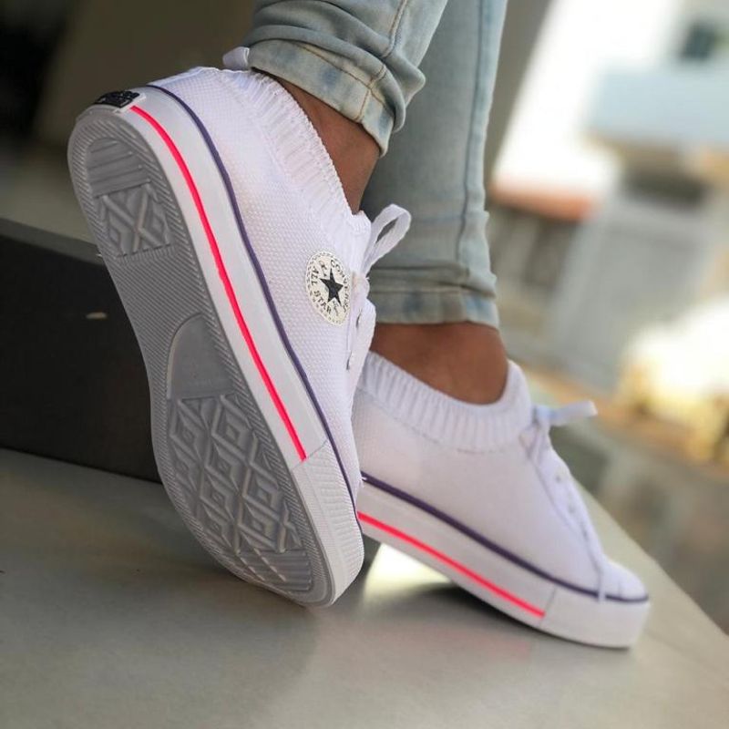 Tênis Feminino All Star Meia Converse Chuck Taylor Macio