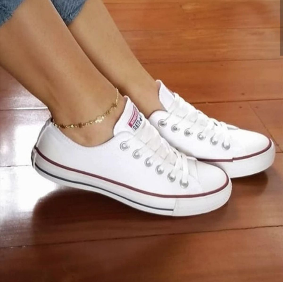 all star branco usado