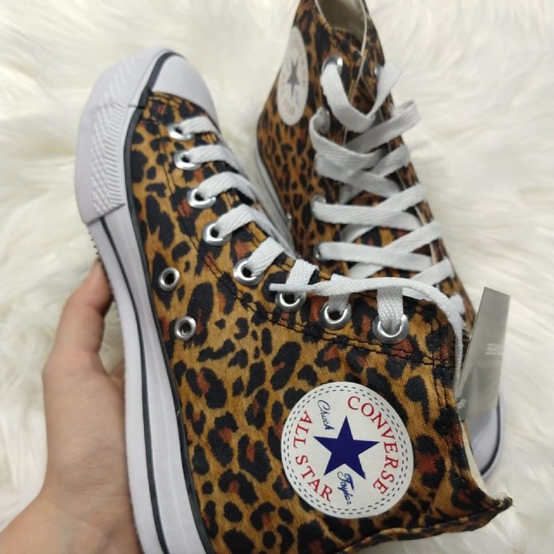 All star store oncinha cano alto