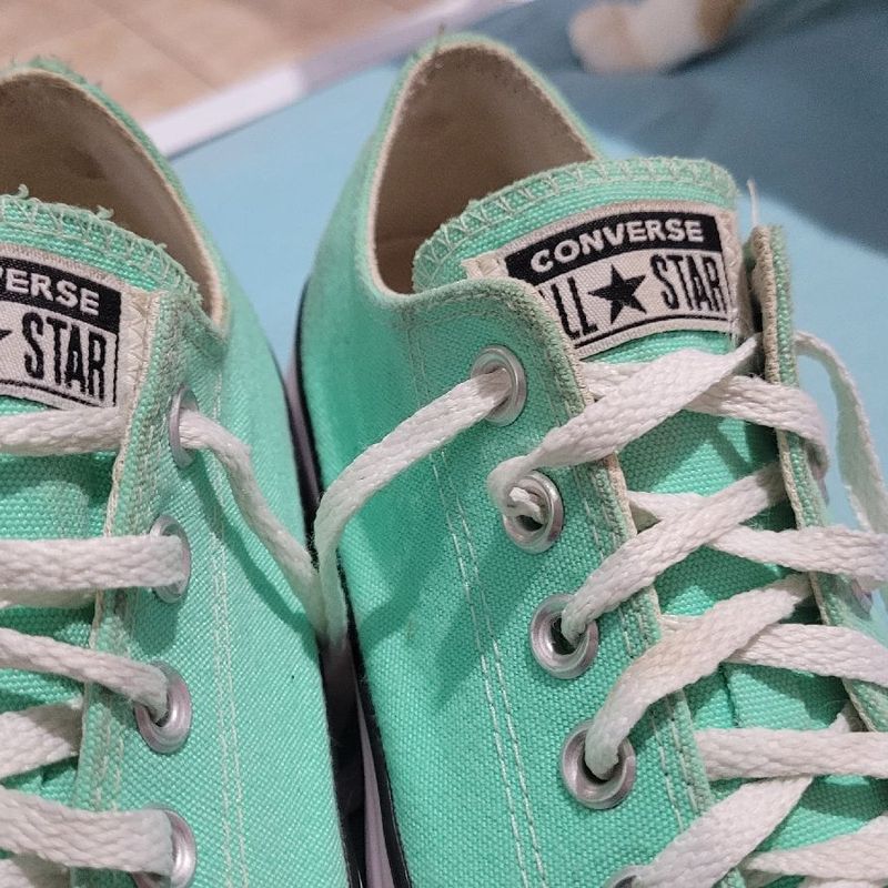 Converse verde agua shop original