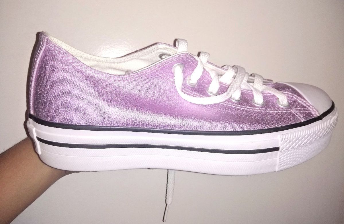 tenis all star com glitter