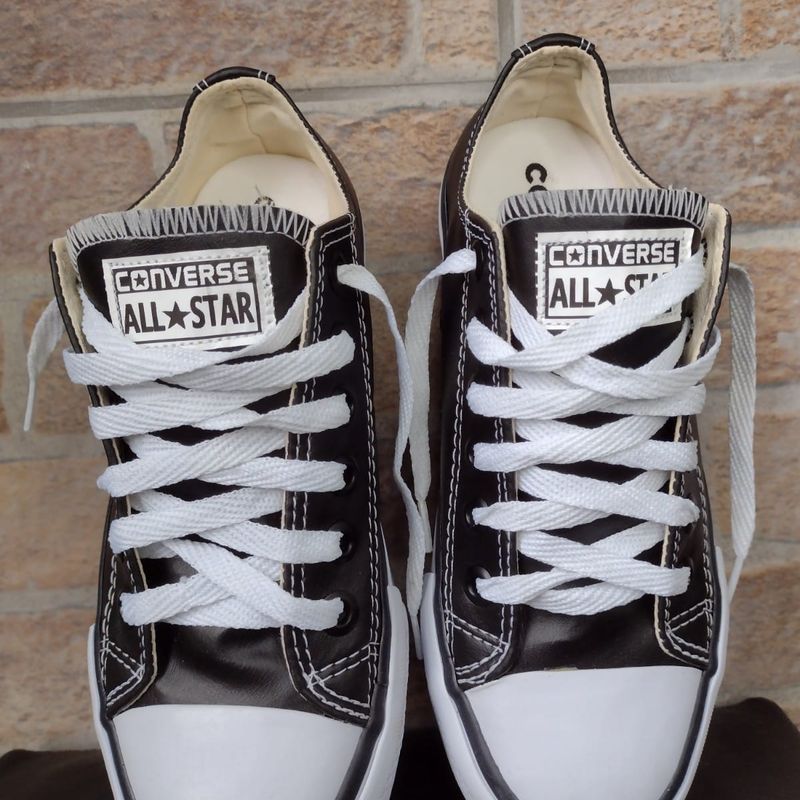 Allstar plataforma lona preto - 34