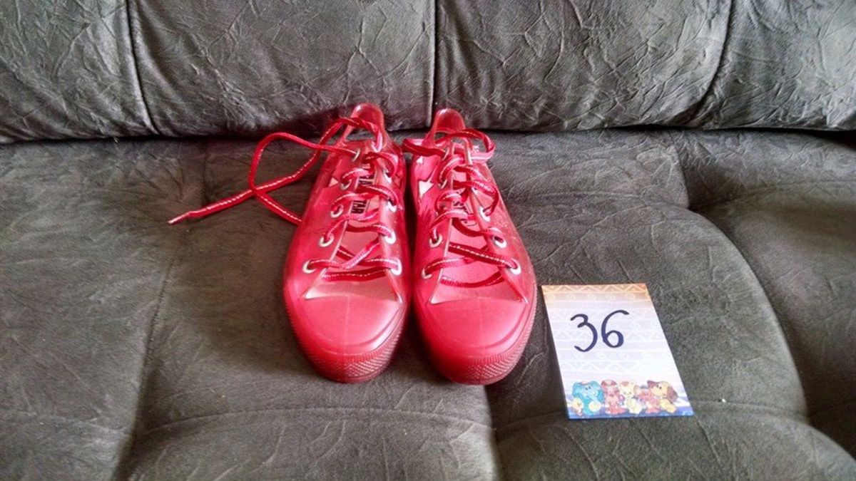 tenis all star transparente