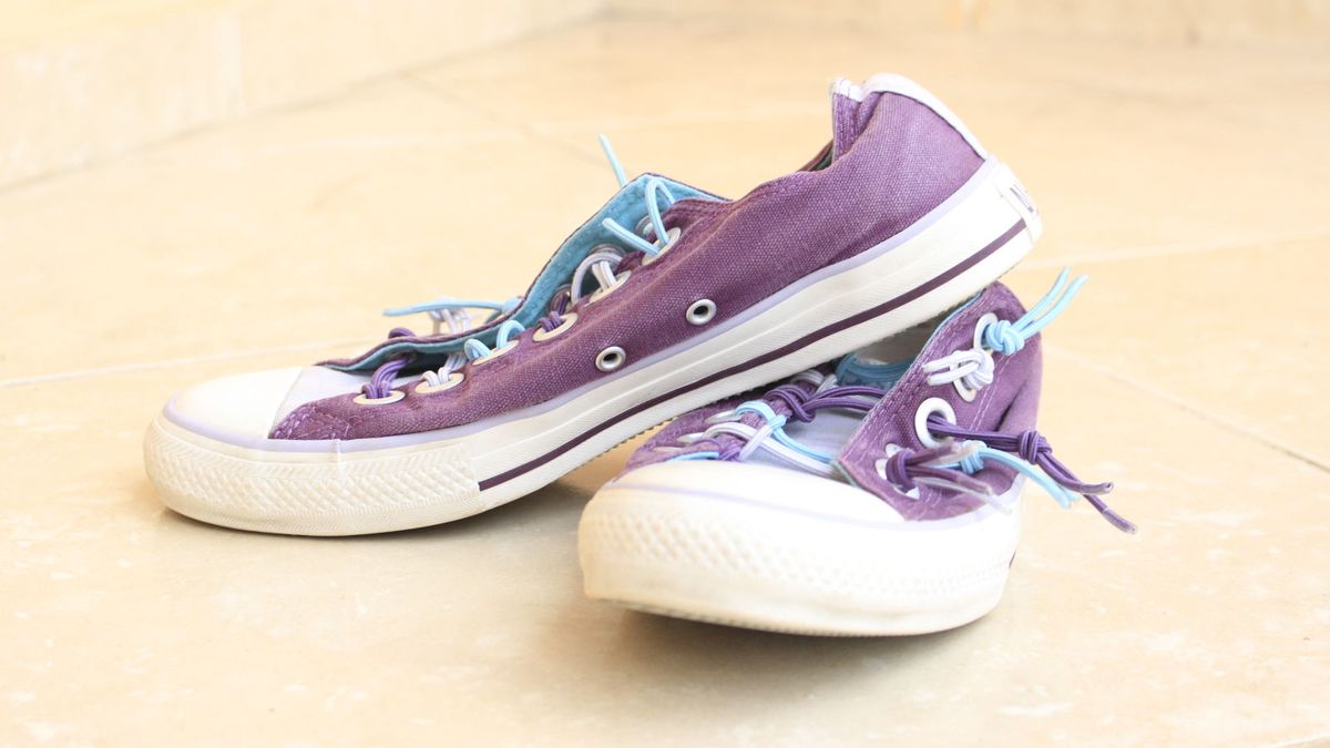 tênis all star roxo