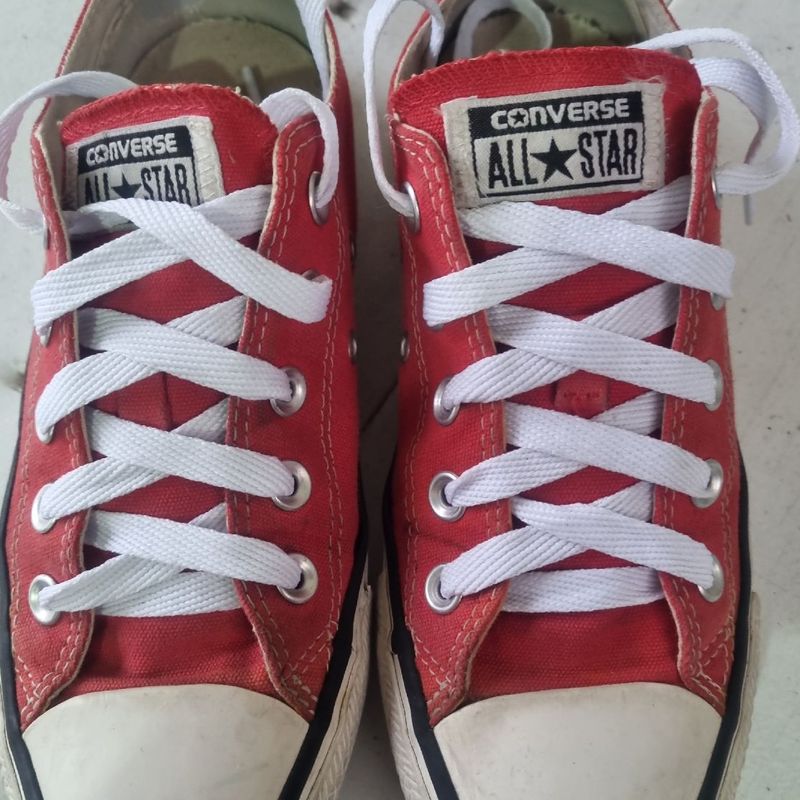 All star cheap vermelho 34