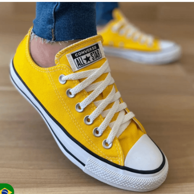 All star masculino store amarelo