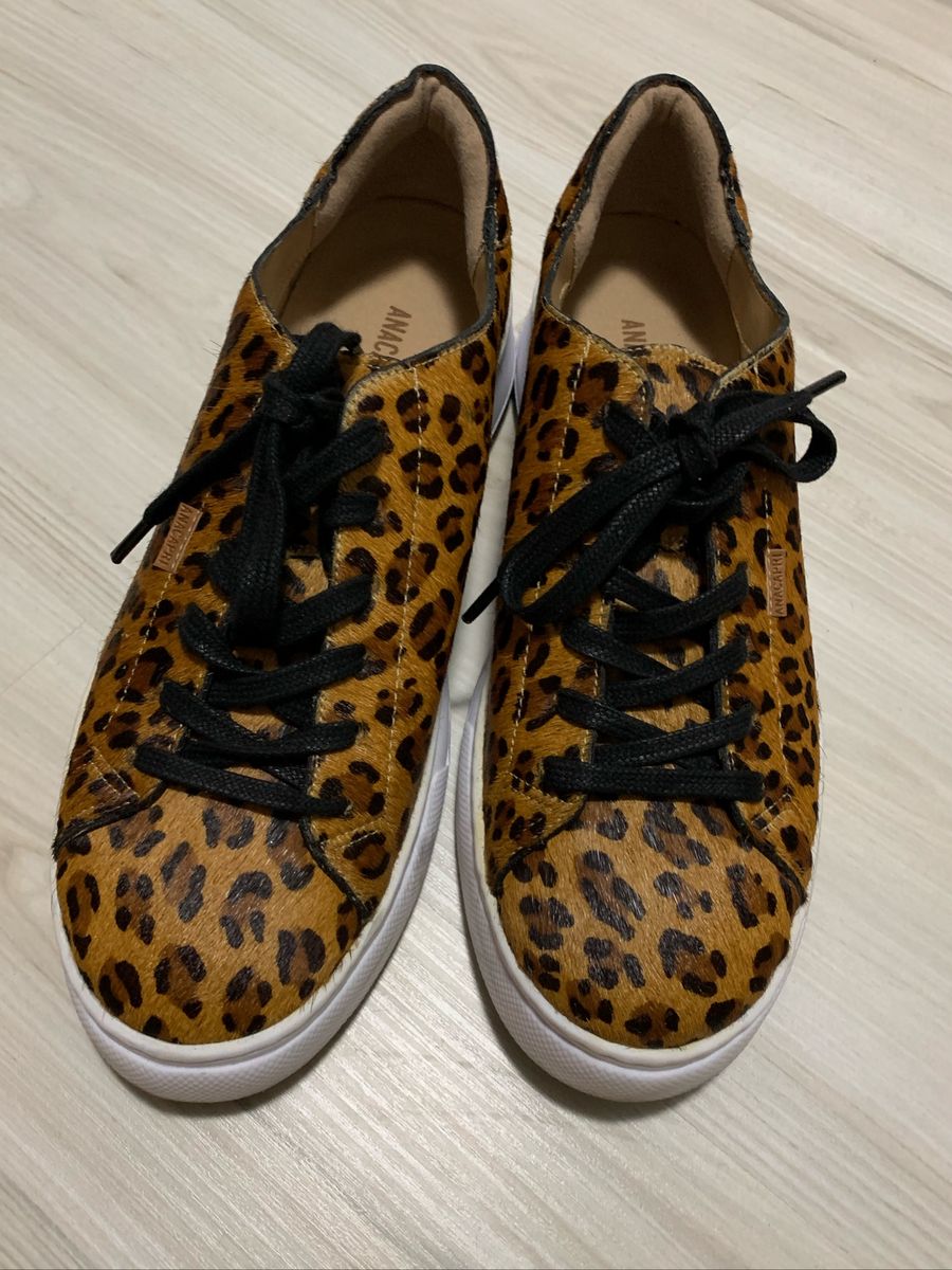 tenis slip on animal print anacapri