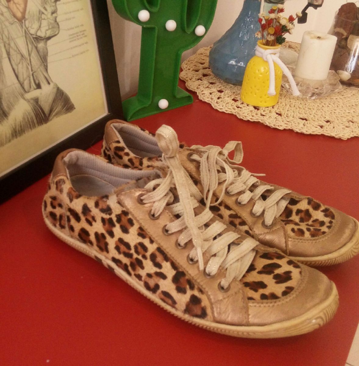 tenis animal print constance