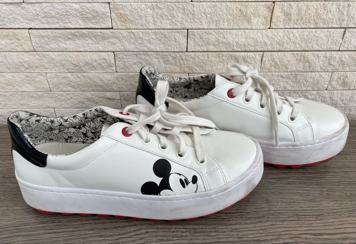 tenis mickey feminino