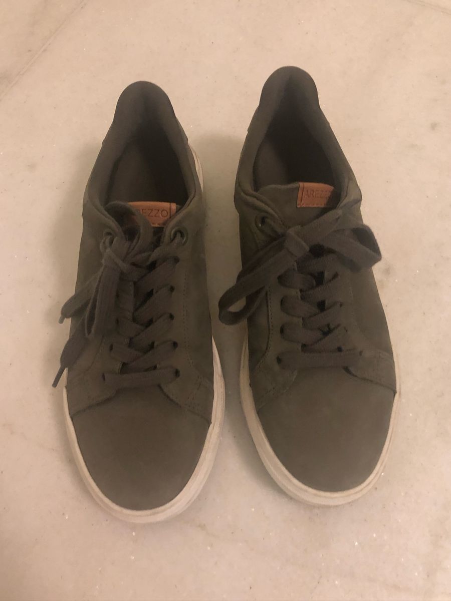 tenis verde militar arezzo