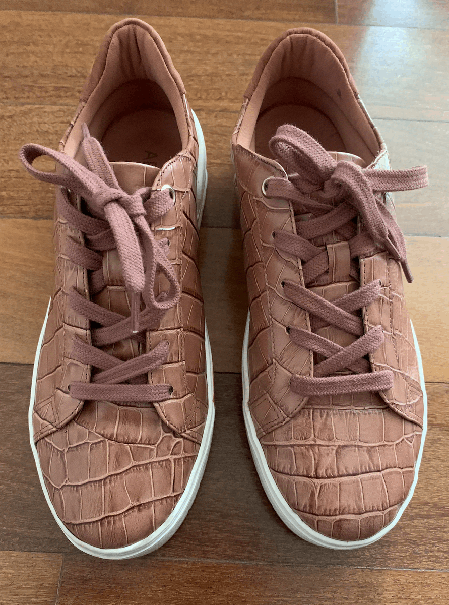 tenis sola alta arezzo