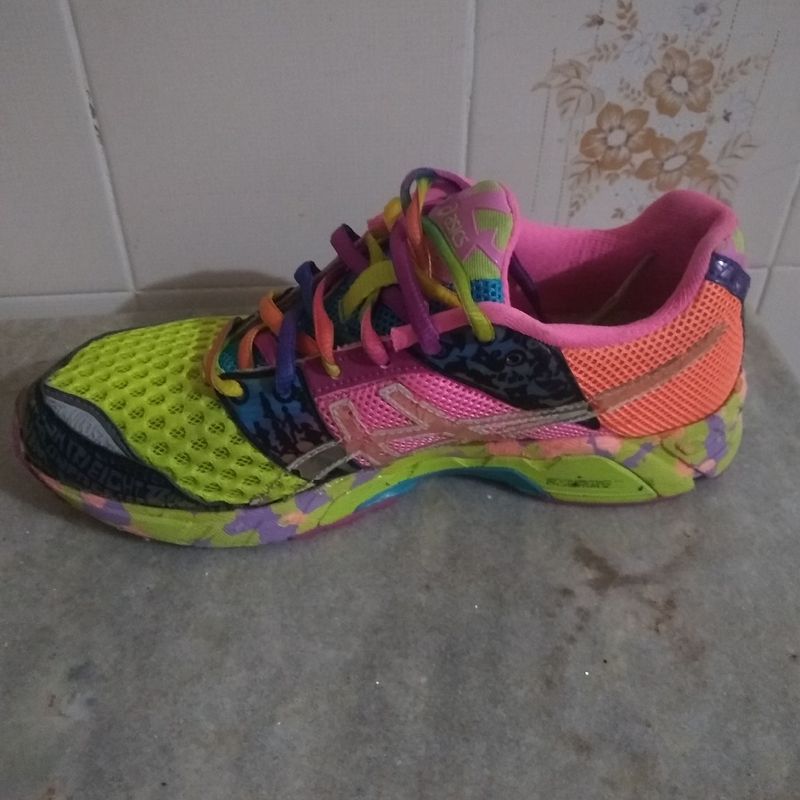 Tenis asics colorido store original